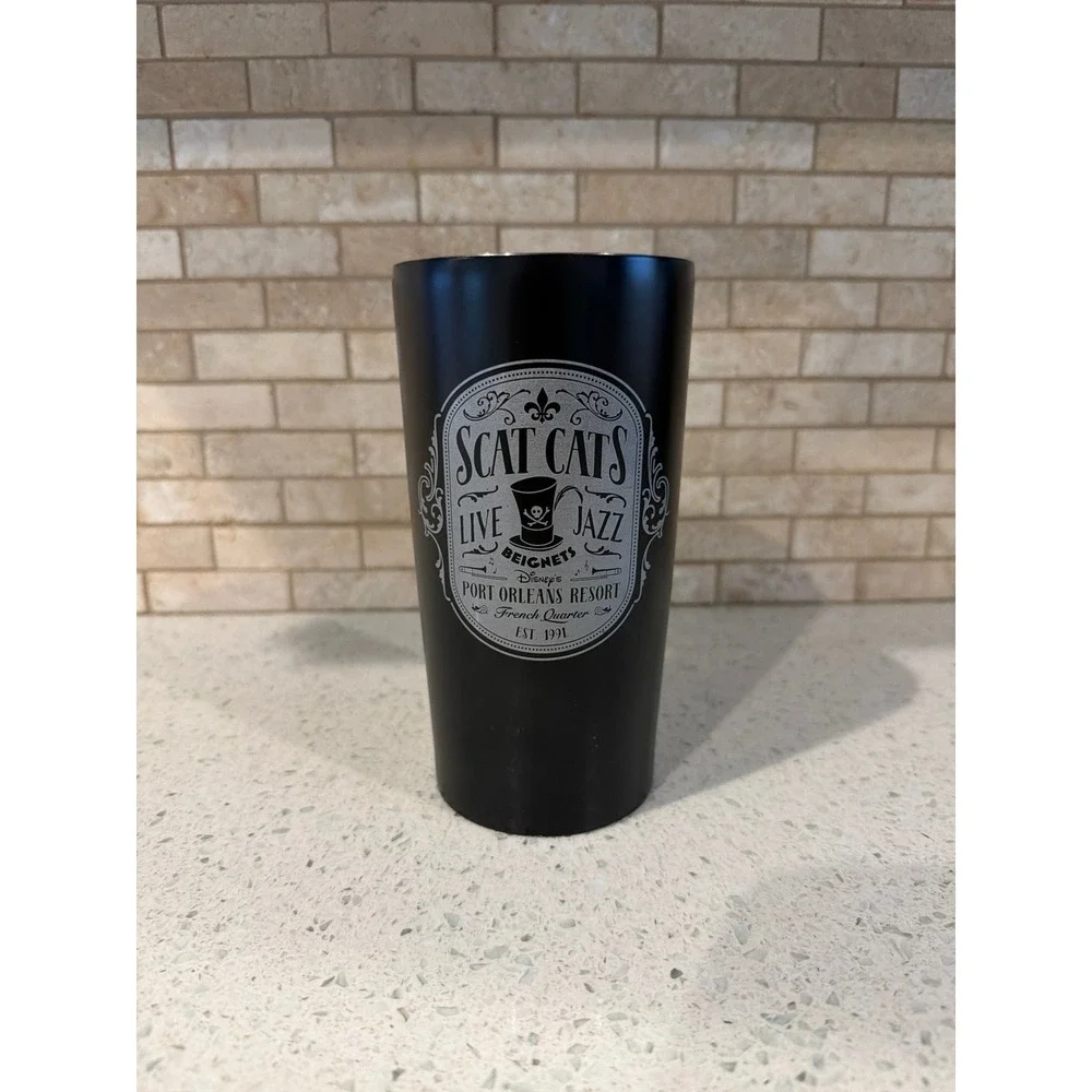 Disney Port Orleans Scat‎ Cats Jazz Tumbler Resort Rare